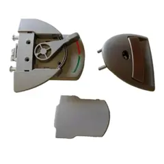 Hartal Triangle L/H Complete Lock, Grey, Suits Zadi