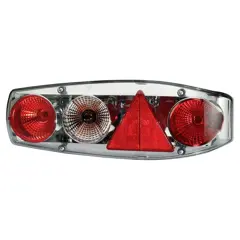 Hella Caraluna II Chrome Right Hand Caravan Cluster Lamp with Fog Light