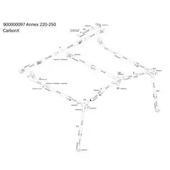 Isabella CarbonX annex frame 220-250 - *FRAME ONLY