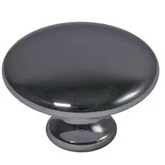 Knob Polished Chrome Effect 23mm - Zinc Alloy