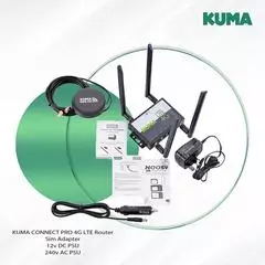 Kuma Connect Pro 4G to Wifi Router ~~~ Roof Mount Antenna