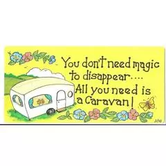 Caravan Signs Keyrings and Cards