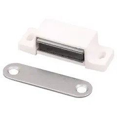 Magnetic Cupboard Catch White