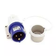 Mains inlet for surface fixing 