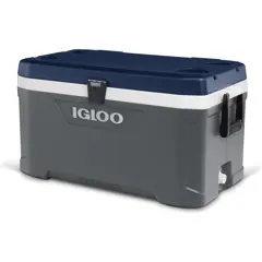 Maxcold 70Qt  (66L) Latitude Cool Box - Carbon Grey/Blue