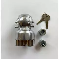Milenco Ball Type Hitchlock with 2x Security Nuts