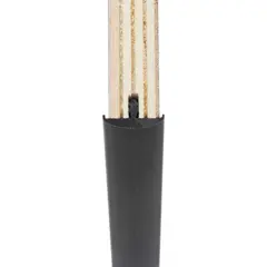 Morland Double Lipped T-Trim Black 50m Roll