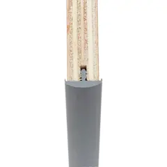 Morland Double Lipped T-Trim Dark Grey 50m Roll