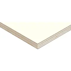 Morland Glossy White Double Sided Furniture Board 2500 x 1220 x 15mm (8 Pack)