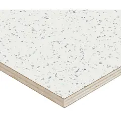 Morland White Sparkle Double Sided Furniture Board 2500 x 1220 x 15mm (8 Pack)