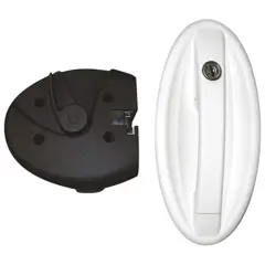 Motorcaravan FAP Oval Lock in White
