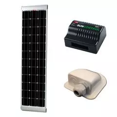 NDS 100W Slim Solar Energy Kit with Sun Control MPPT + Gland