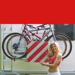 Fiamma Aluminium Warning Sign