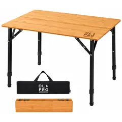 Olpro Bamboo Camping Table