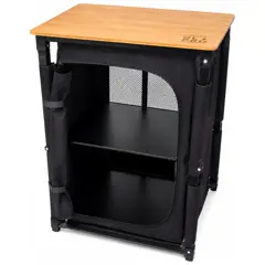 Olpro Bamboo Cooking Table - 60cm x 49cm x 82cm