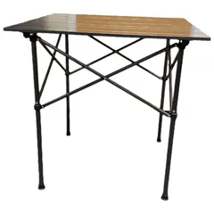 Olpro Folding Camp Table - Aluminium, 70cm x 70cm