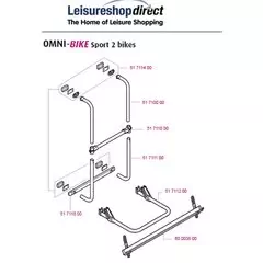 Thule Omni-Bike Sport Bike Rack Model Spare Parts