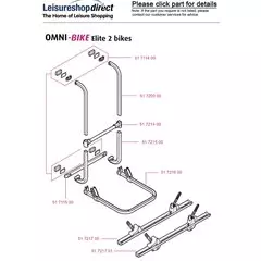 Thule Omni-Bike Elite Bike Carrier Spare Parts