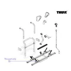 Thule lift V12 bike (Manual) left platform complete (since 2010)