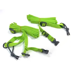 Outdoor Revolution Tensile Storm Straps - 4m Lime Green