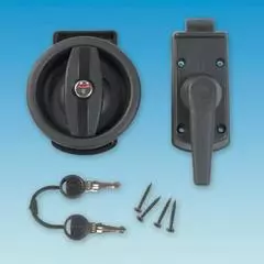 VECAM DOOR LOCK COMPLETE WITH BARREL AND KEYS left hand