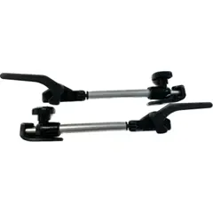 Polyplastic Polyfix tubular stays with catch, 140mm (1pr)