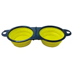 Quest Dual Collapsable Pet Bowl