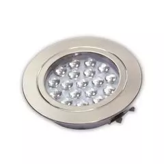 Recessed Downlight 68mm Brushed Nickel (1.56W / Warm White / IP20)