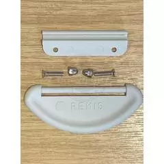 Remis set handle for showers and other shower doors. 