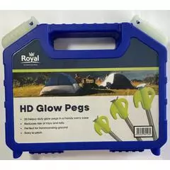 Royal Leisure H/D Glow Peg Case 7mm x 200mm (Box of 20)