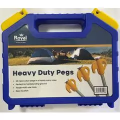 Royal Leisure Heavy Duty Peg Case 7mm x 200mm (Box of 20)