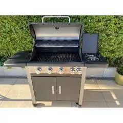 Royal Leisure Outdoor Deluxe BBQ 4+1 Side Burners