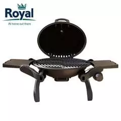 Royal Leisure Portable Outdoor Table top BBQ with Cast Iron plate
