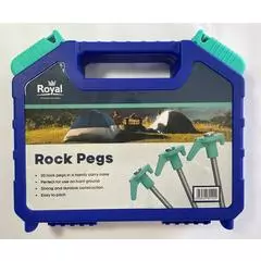 Royal Leisure Rock Peg Case 7mm x 200mm (Box of 20)