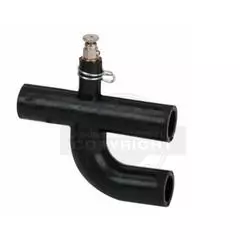 Alde Y-shaped rubber connector air valve c/w clips