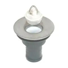 Sink waste 3/4$$$ straight stainless flange