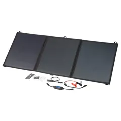 Solar Technology International 120watt fold up panel includes 10amp in-line pwm