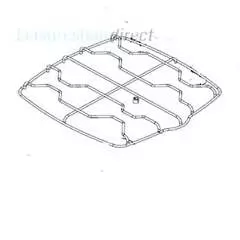 Spinflo Argent Hob Pan Support Enamelled