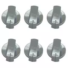 Thetford Spinflo Knobs style 1 (6pk - Chrome)