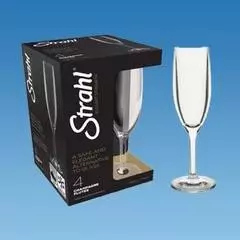 strahl champagne flute box of 4 (166ml)