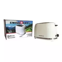 Swiss Luxx Deluxe White Toaster