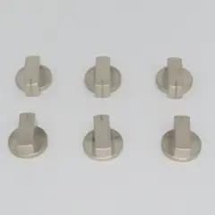 Thetford Control Knobs (6 Knobs) - Brushed Nickel