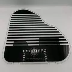 Thetford Triangular Hob Glass Lid (Right handed - with heatshield)