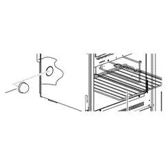 Thetford Spare K1520 Lamp Assembly 12v For Oven Compartment (SSPA0560)