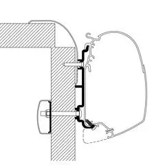 Thule 4200 Awning Brackets