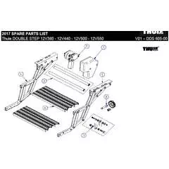 Thule Lh Scissor Assy Double Step