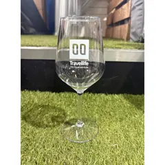 Travellife Lua Wine Glass with Travellife Logo