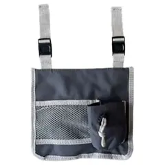 Universal Fit- Clip Padded Drinks Holder With Mesh Storage Pouch