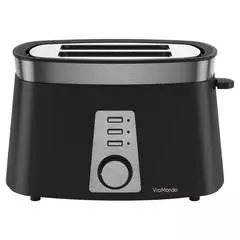 Via Mondo 240v Toaster Torrada 920w Black