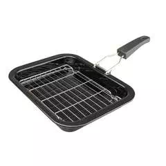 Via Mondo Enamel Grill Pan Large 